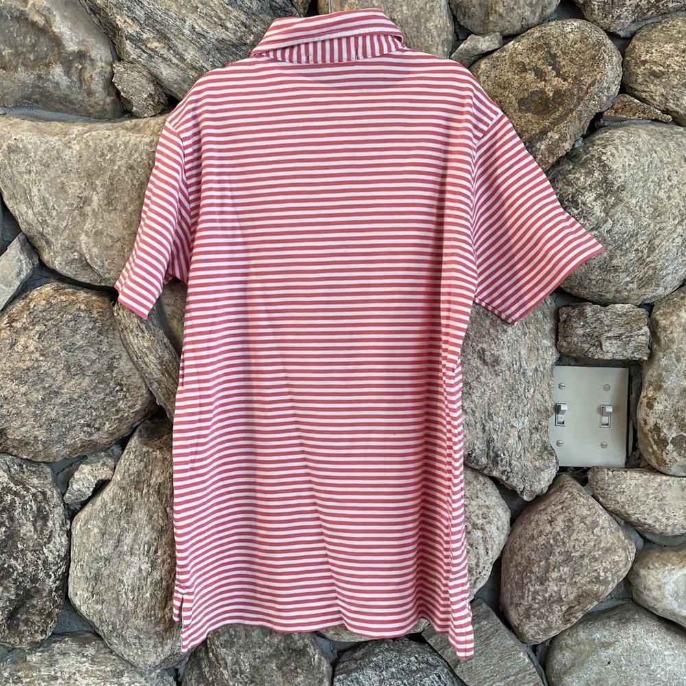 Beaufort Bonnet Co Boys Nantucket Red Shelton Shorts, Striped Polo Shirt Outfit - Picture 14 of 14